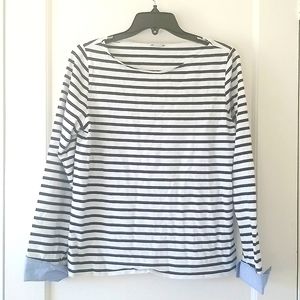 J. Crew striped shirt